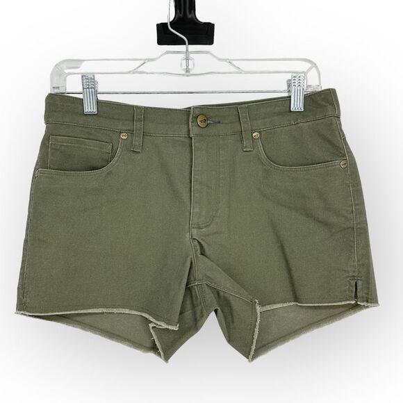 TOAD&CO NWT Sequoia Fringe Short TOAD & CO size 6- Olive -‎ organic cotton - Picture 1 of 9